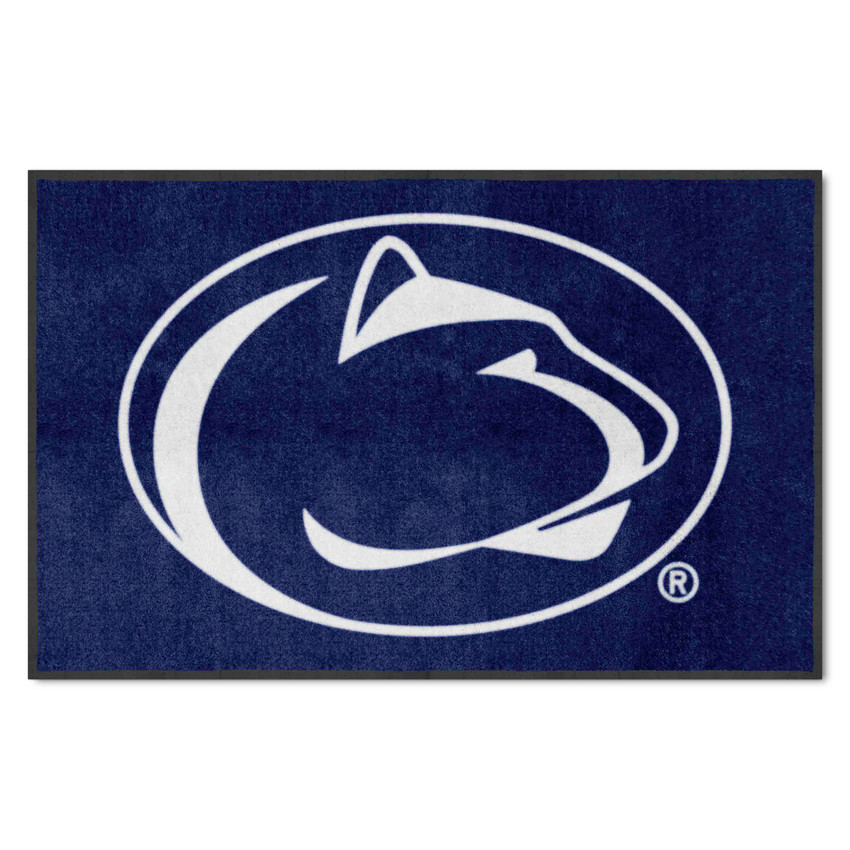 Penn State Nittany Lions 4X6 High-Traffic Mat with Durable Rubber Backing - Landscape Orientation