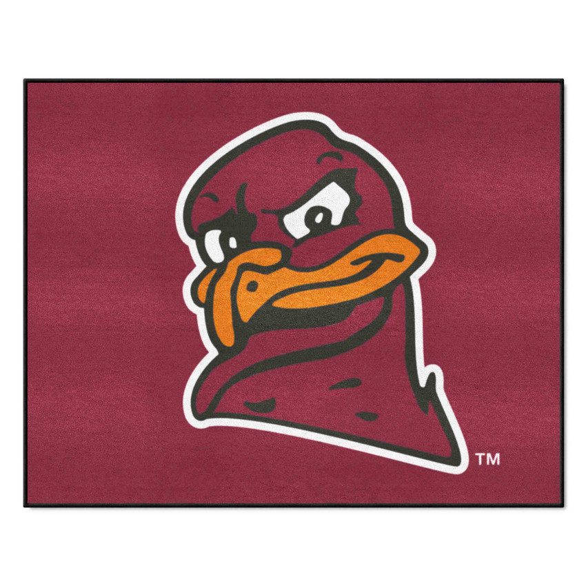 Virginia Tech Hokies All-Star Rug, Hokie Bird Logo - 34 in. x 42.5 in.