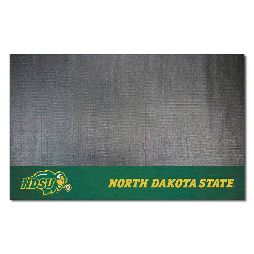North Dakota State Bison Vinyl Grill Mat - 26in. x 42in.