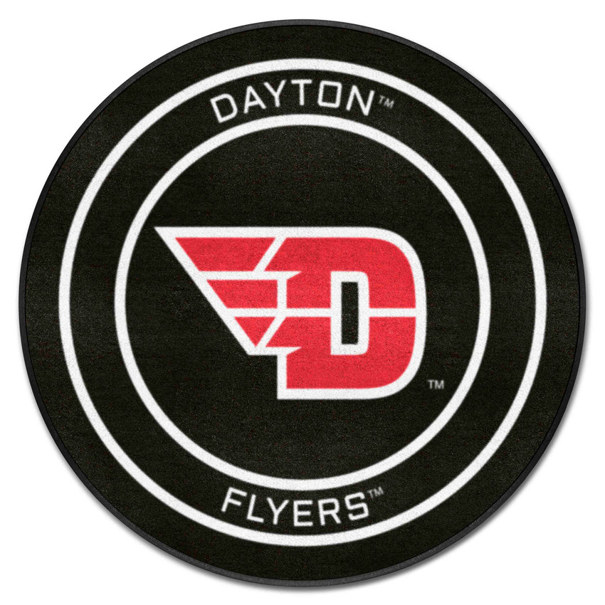 Dayton Hockey Puck Rug - 27in. Diameter