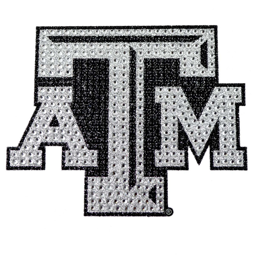 Texas A&M Aggies Bling Decal "ATM" Logo