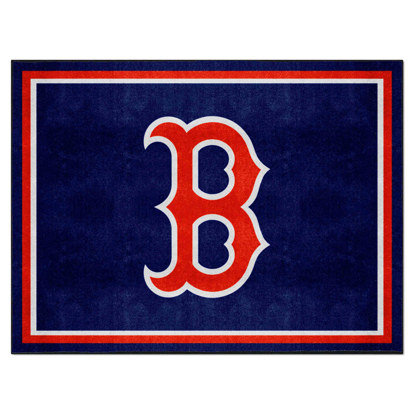 Boston Red Sox 8ft. x 10 ft. Plush Area Rug