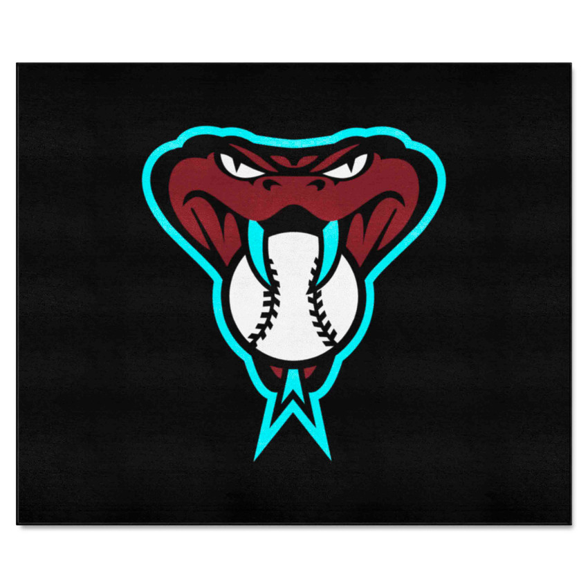 Arizona Diamondbacks Tailgater Rug - 5ft. x 6ft. Snake Head Alternate Logo