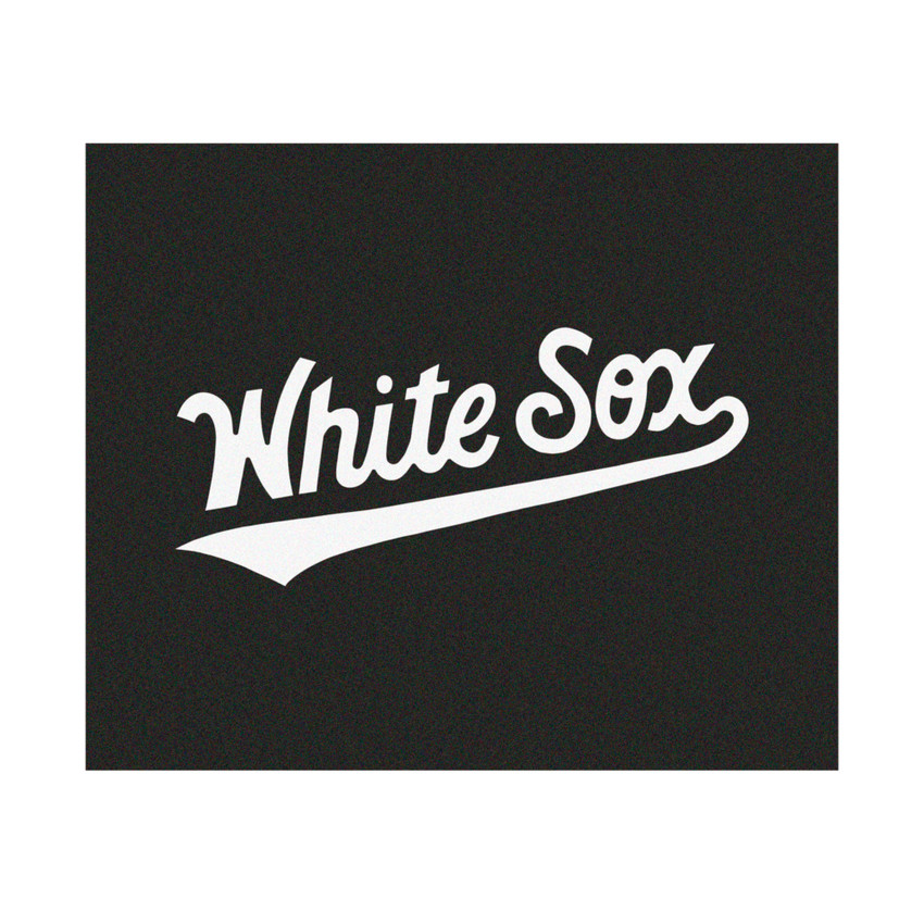 Chicago White Sox Tailgater Rug - 5ft. x 6ft. "White Sox" Secondary Club Lettering