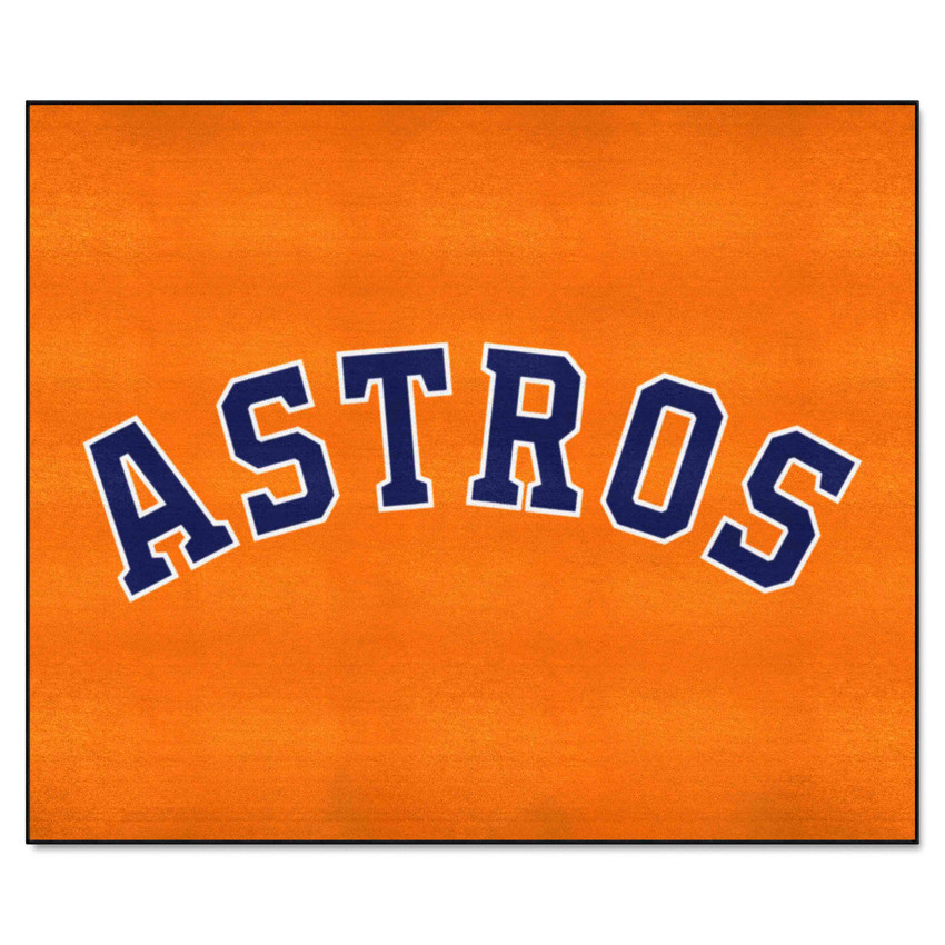 Houston Astros Tailgater Rug - 5ft. x 6ft. "Astros" Jersey Lettering
