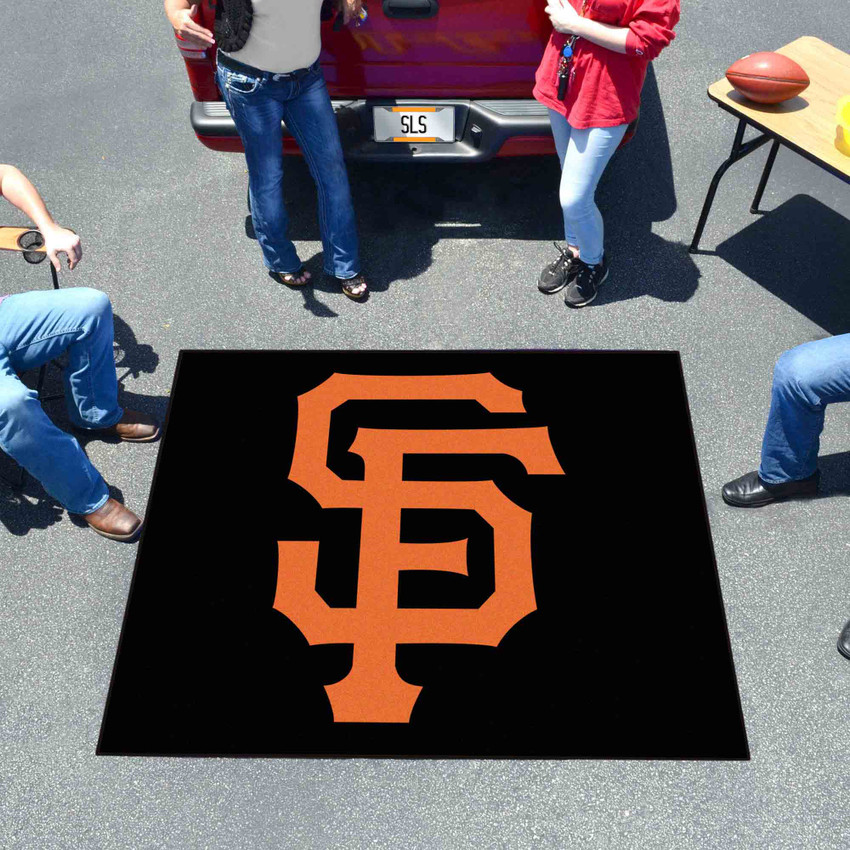 San Francisco Giants Tailgater Rug - 5ft. x 6ft. SF Cap Logo