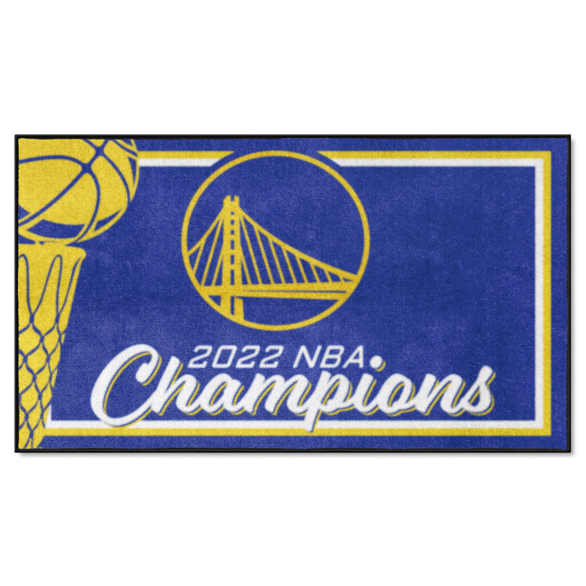 NBA - Golden State Warriors 2022 NBA Finals Champions 3x5 Rug 2022 NBA Finals Champions