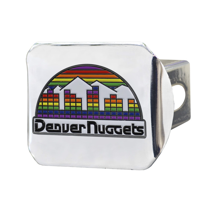 Denver Nuggets Hitch Cover - 3D Color Emblem Nuggets Retro Logo