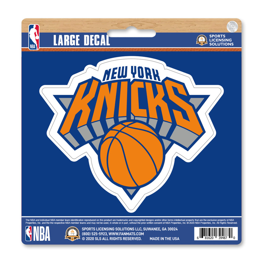 New York Knicks Large Decal Sticker Knicks Primary Logo