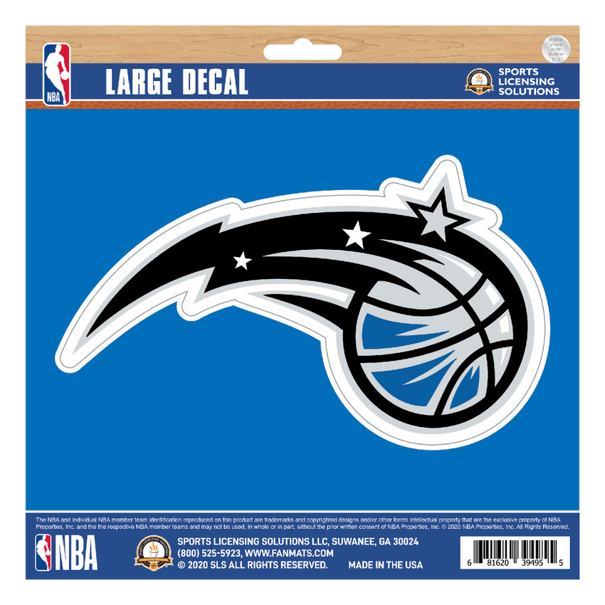 Orlando Magic Large Decal Sticker Magic Basketball Primary Logo