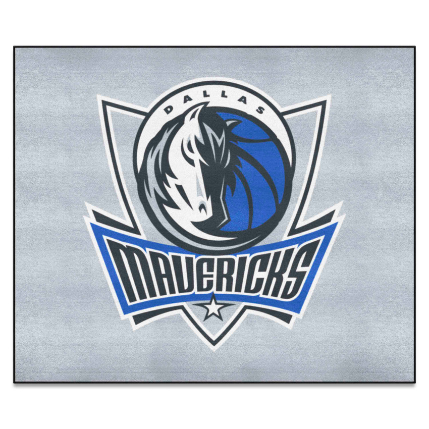 Dallas Mavericks Tailgater Rug - 5ft. x 6ft. Mavericks Global Logo