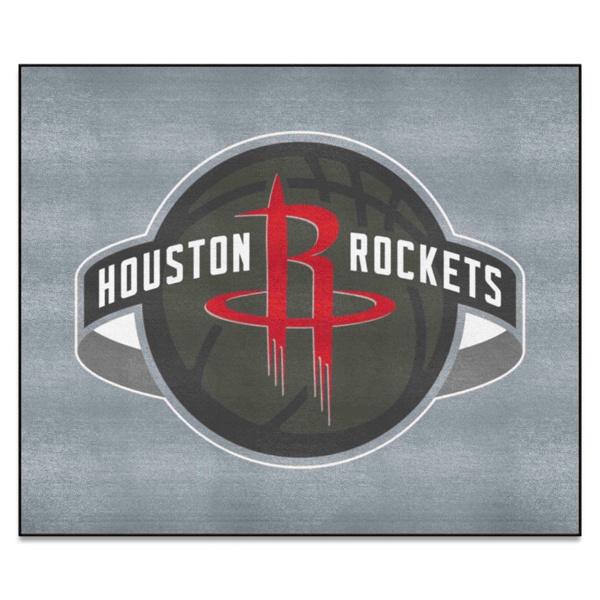 Houston Rockets Tailgater Rug - 5ft. x 6ft. Rockets Global Logo