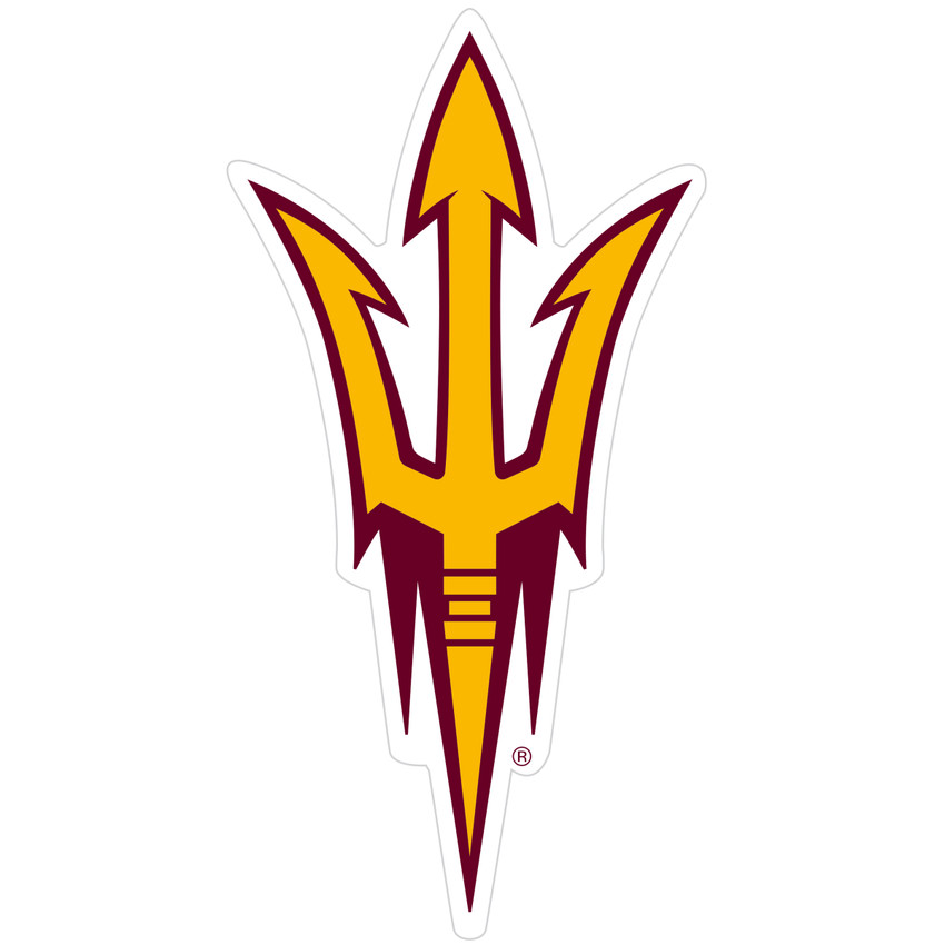 Arizona St. Sun Devils 8 inch Auto Decal