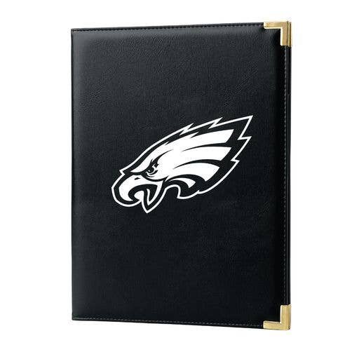 Philadelphia Eagles Black Padfolio Portfolio Organizer Business Folder Fan Gear