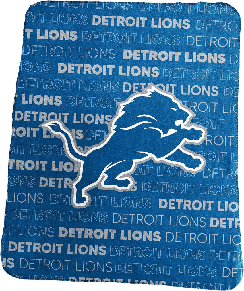 Detroit Lions 50x60 Classic Fleece Blanket