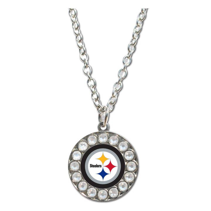 Pittsburgh Steelers Rhinestone Necklace
