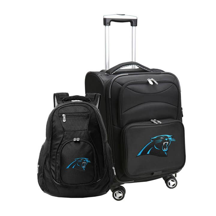 Carolina Panthers 21" Carry-On & Backpack Set