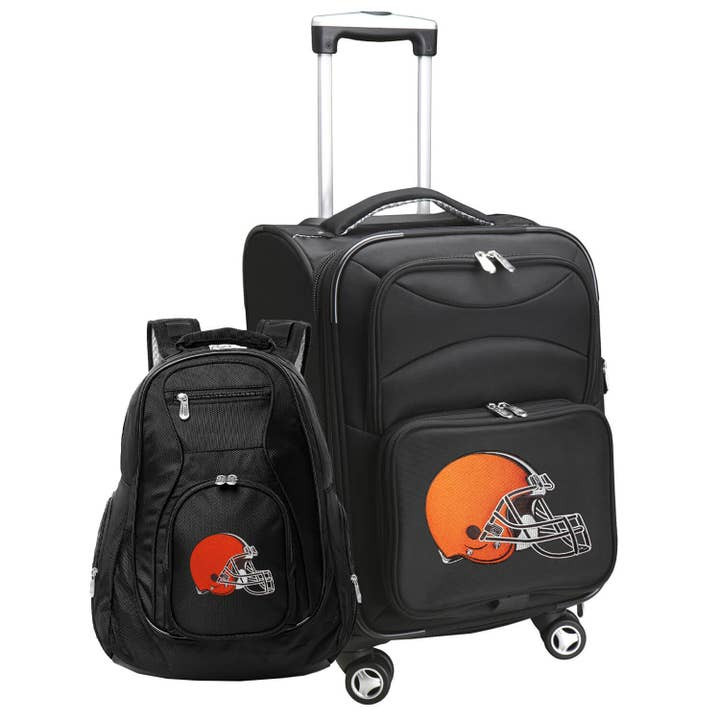 Cleveland Browns 21" Carry-On & Backpack Set