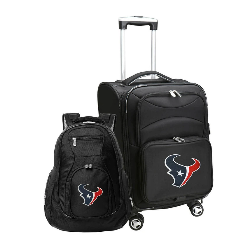 Houston Texans 21" Carry-On & Backpack Set