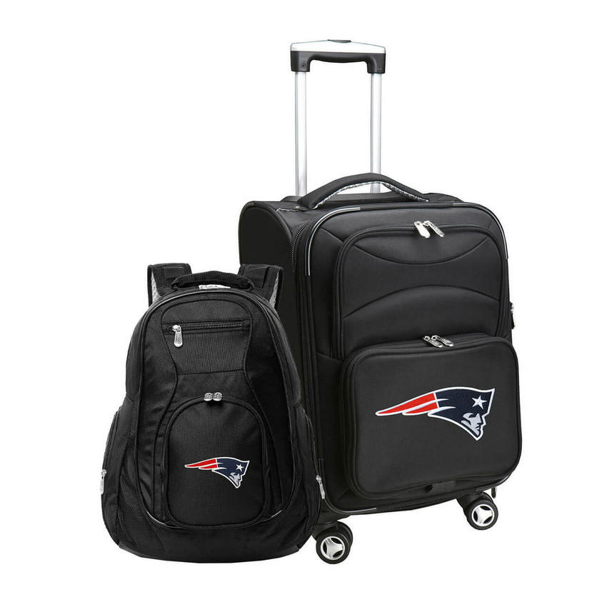 New England Patriots 21" Carry-On & Backpack Set