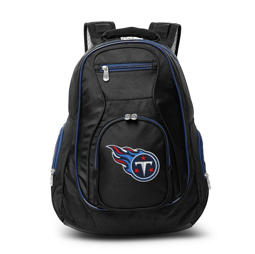 Tennessee Titans 19" Premium Laptop Backpack with Colored Trim