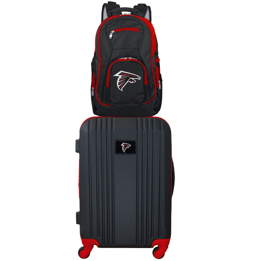Atlanta Falcons Premium 2 Piece Backpack & Carry-On Set