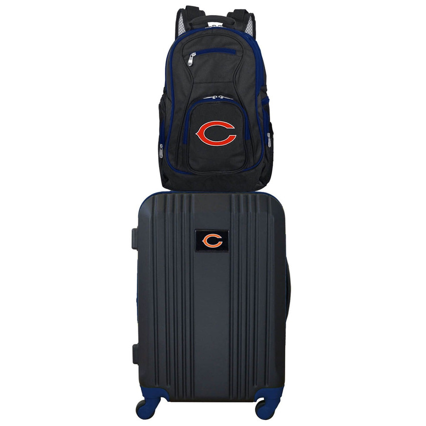 Chicago Bears Premium 2 Piece Backpack & Carry-On Set