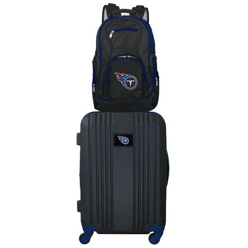 Tennessee Titans Premium 2 Piece Backpack & Carry-On Set