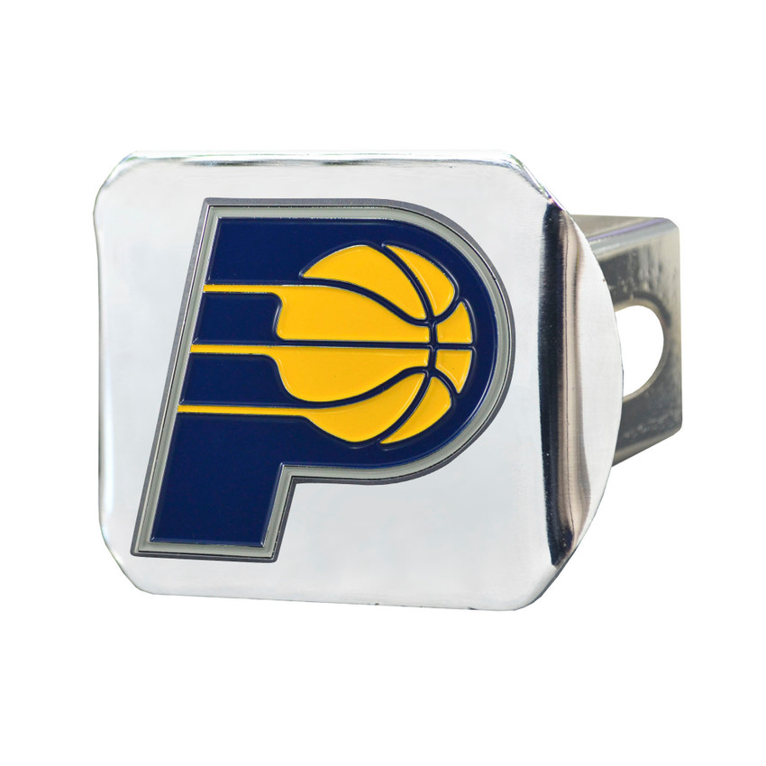 Indiana Pacers Hitch Cover - 3D Color Emblem P Primary Logo