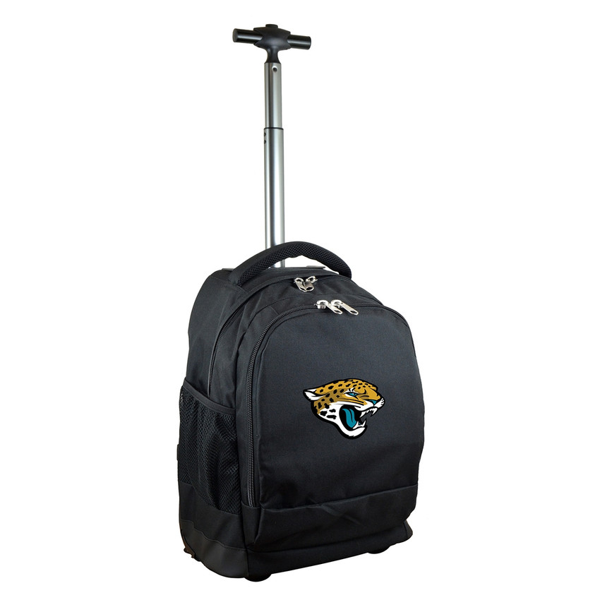 Jacksonville Jaguars 19" Premium Wheeled Backpack - Black