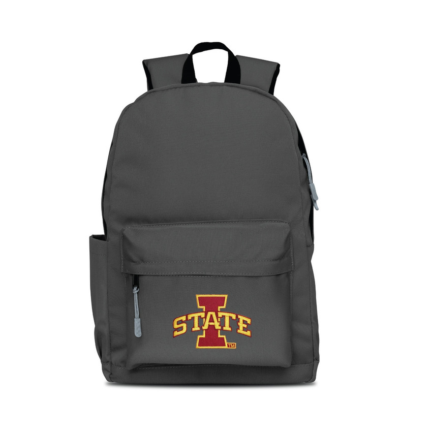 Iowa State Cyclones Campus Laptop Backpack - Gray