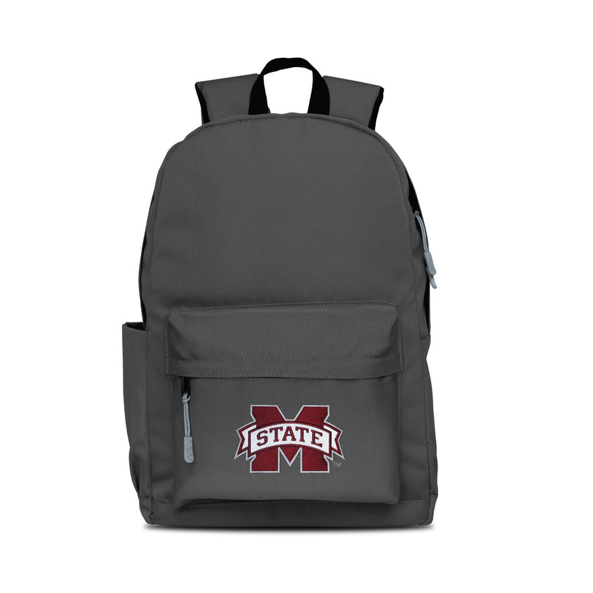 Mississippi State Bulldogs Campus Laptop Backpack - Gray