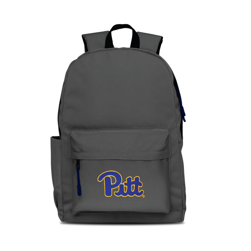 Pittsburgh Panthers Campus Laptop Backpack - Gray