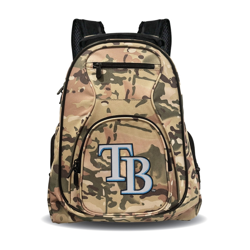 Tampa Bay Rays 19" Premium Laptop Backpack Camo