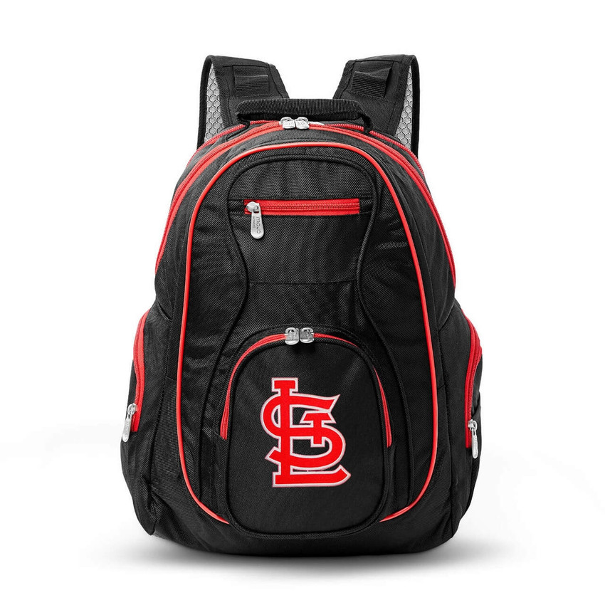 St. Louis Cardinals 19" Premium Laptop Backpack with Colored Trim