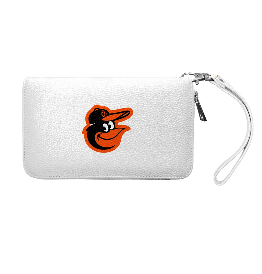 Baltimore Orioles Pebble Organizer Zip Wallet