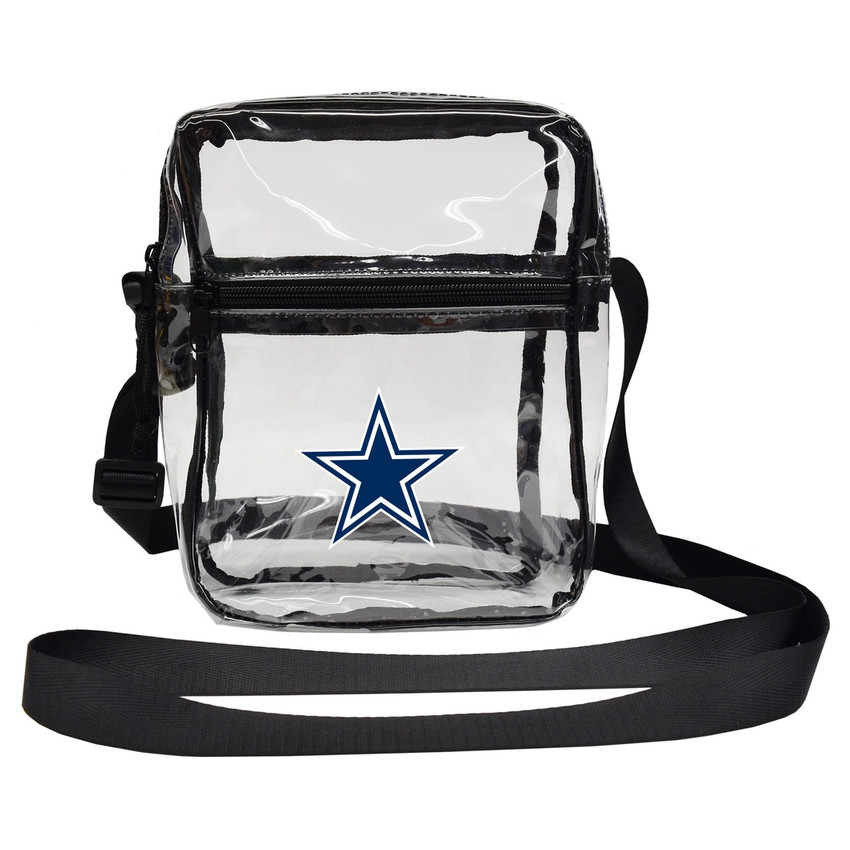 Dallas Cowboys Clear Sideline Purse Stadium Approved NFL Bag Fan Gear