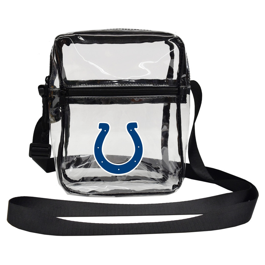 Indianapolis Colts Clear Sideline Purse Stadium Approved NFL Bag Fan Gear