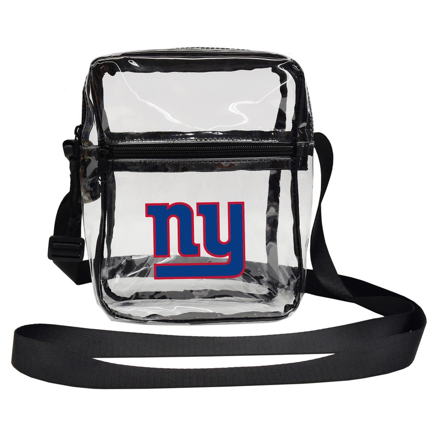 New York Giants Clear Sideline Purse Stadium Approved NFL Bag Fan Gear