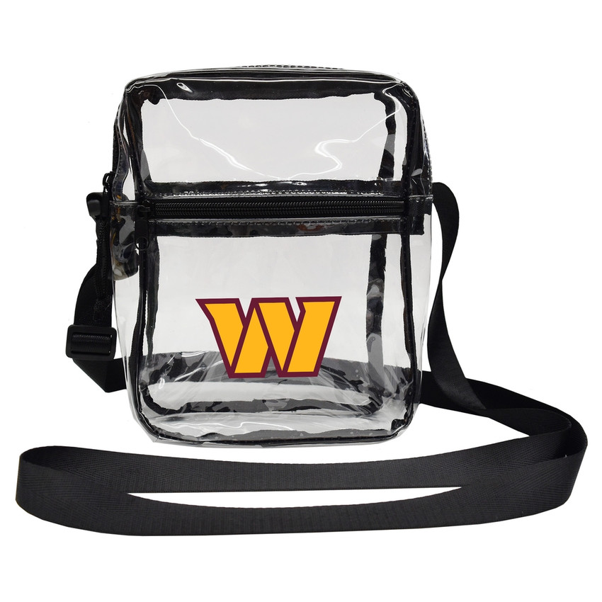 Washington Commanders Clear Sideline Purse Stadium Approved NFL Bag Fan Gear