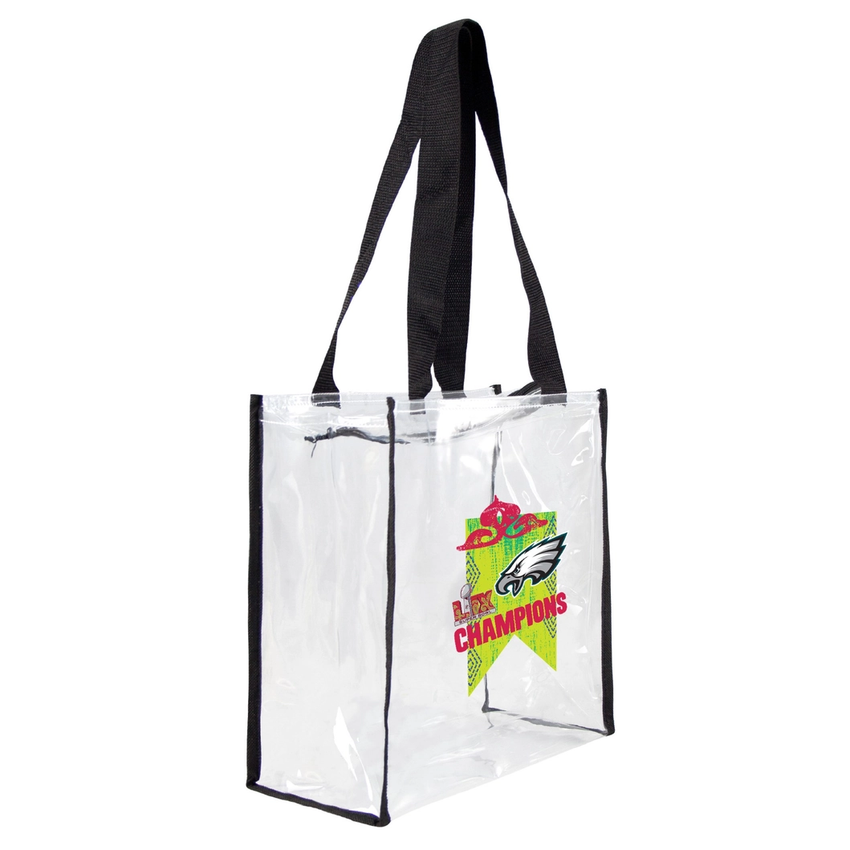 Philadelphia Eagles Super Bowl Champs Clear Advantage Tote