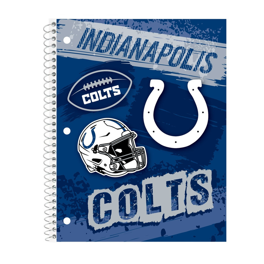 Indianapolis Colts Spiral Notebook NFL School Office Writing Journal