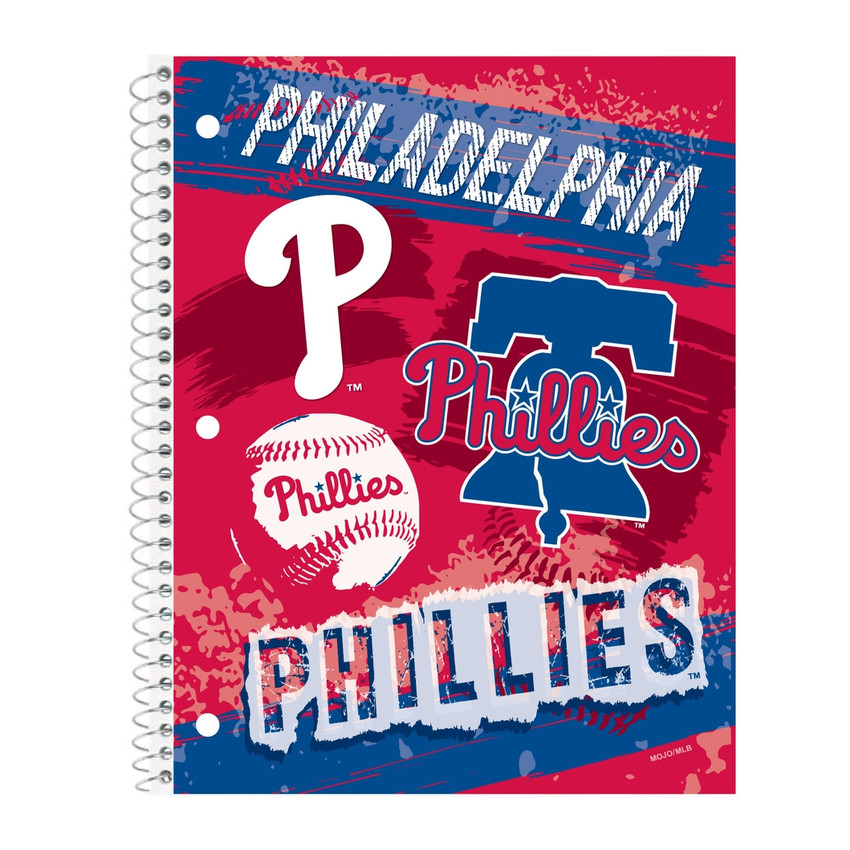 Philadelphia Phillies Spiral Notebook MLB School Office Writing Journal