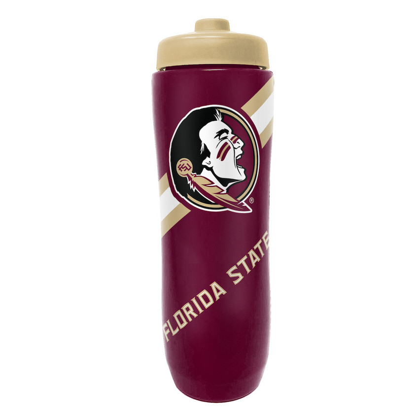 Florida State Seminoles Squeezy Water Bottle Sports Drink Bottle Fan Gear