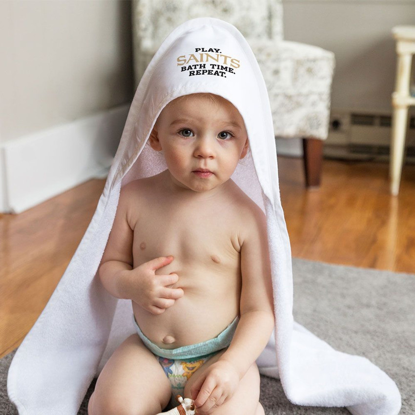 New Orleans Saints Hooded Baby Towel All Pro