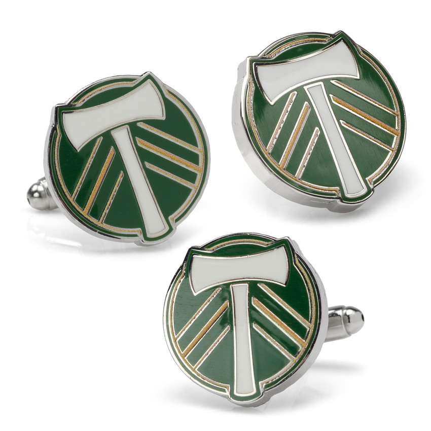 Portland Timbers Cufflinks and Lapel Pin Gift Set, cufflinks, Portland Timbers ties, Portland Timbers bow ties, Portland Timbers bracelets, Portland Timbers money clips, Portland Timbers gifts for dads, Portland Timbers gifts, Portland Timbers tie gift sets, Portland Timbers lapel pins, Portland Timbers professional gifts for dads, Portland Timbers company promotion gifts, Portland Timbers mens office gifts, Portland Timbers mens professional gifts, Portland Timbers mens gift ideas,