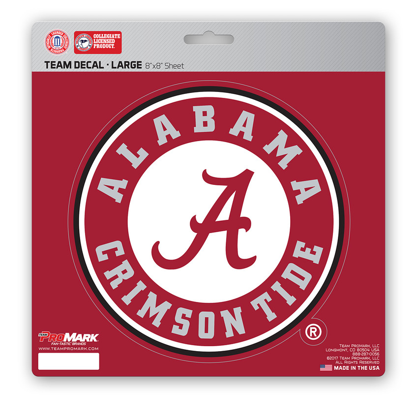 Alabama Crimson Tide Large Decal Sticker