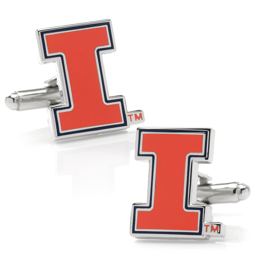 Illinois Fighting Illini Cufflinks