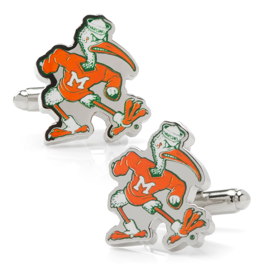 Vintage Miami Hurricanes Cufflinks