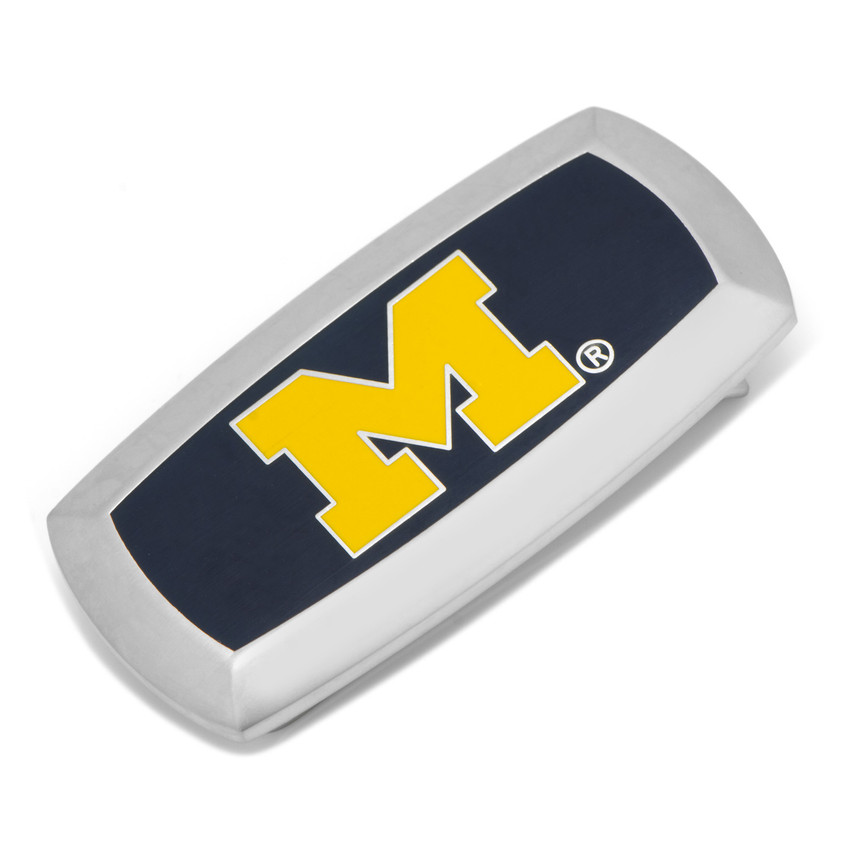 Michigan Wolverines Cushion Money Clip